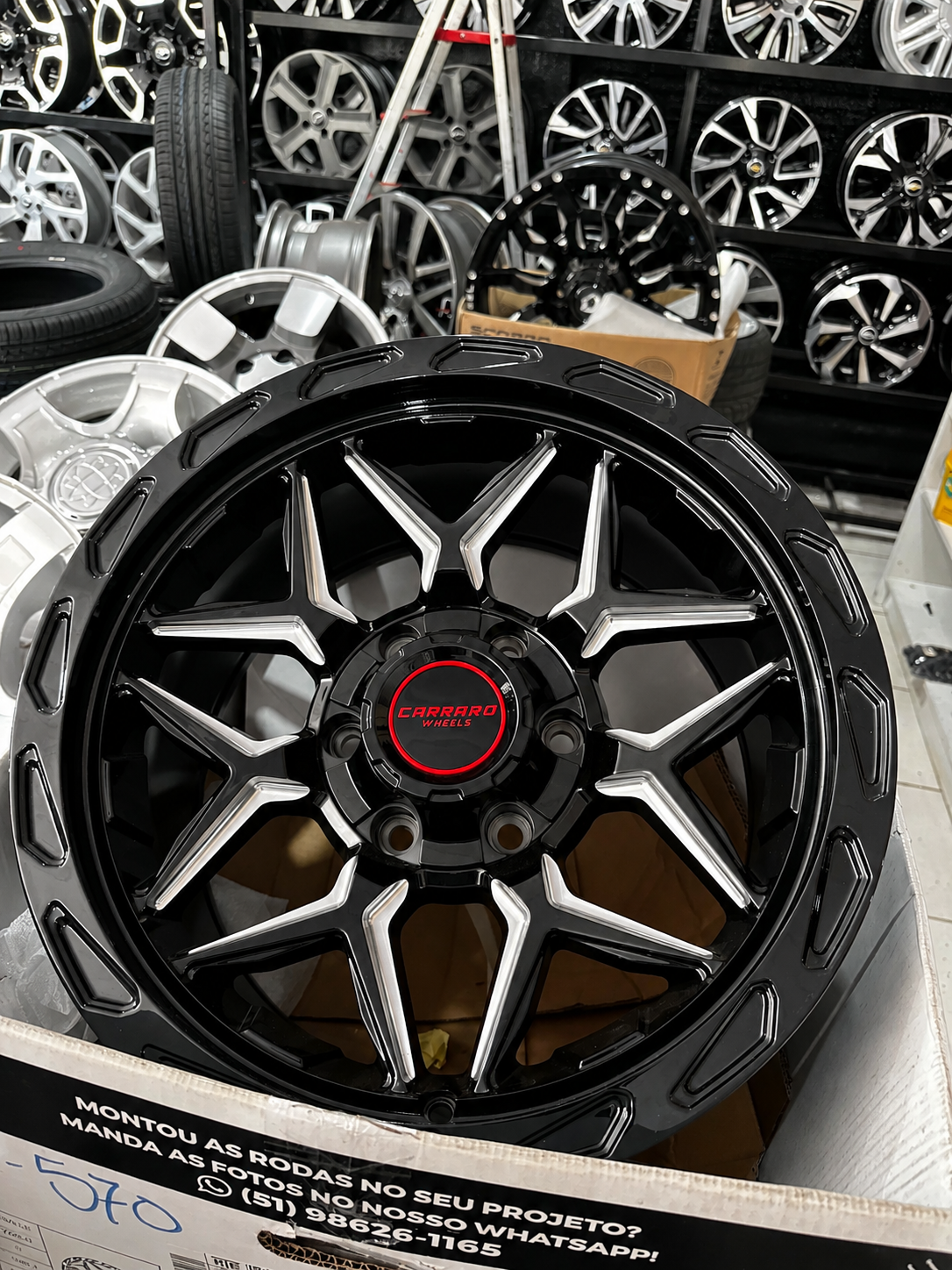 Roda Carraro em exposição